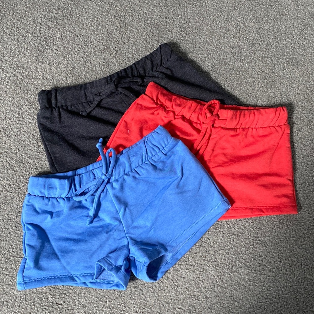 ☀️ nwt 3 pairs girls revelation shorts
